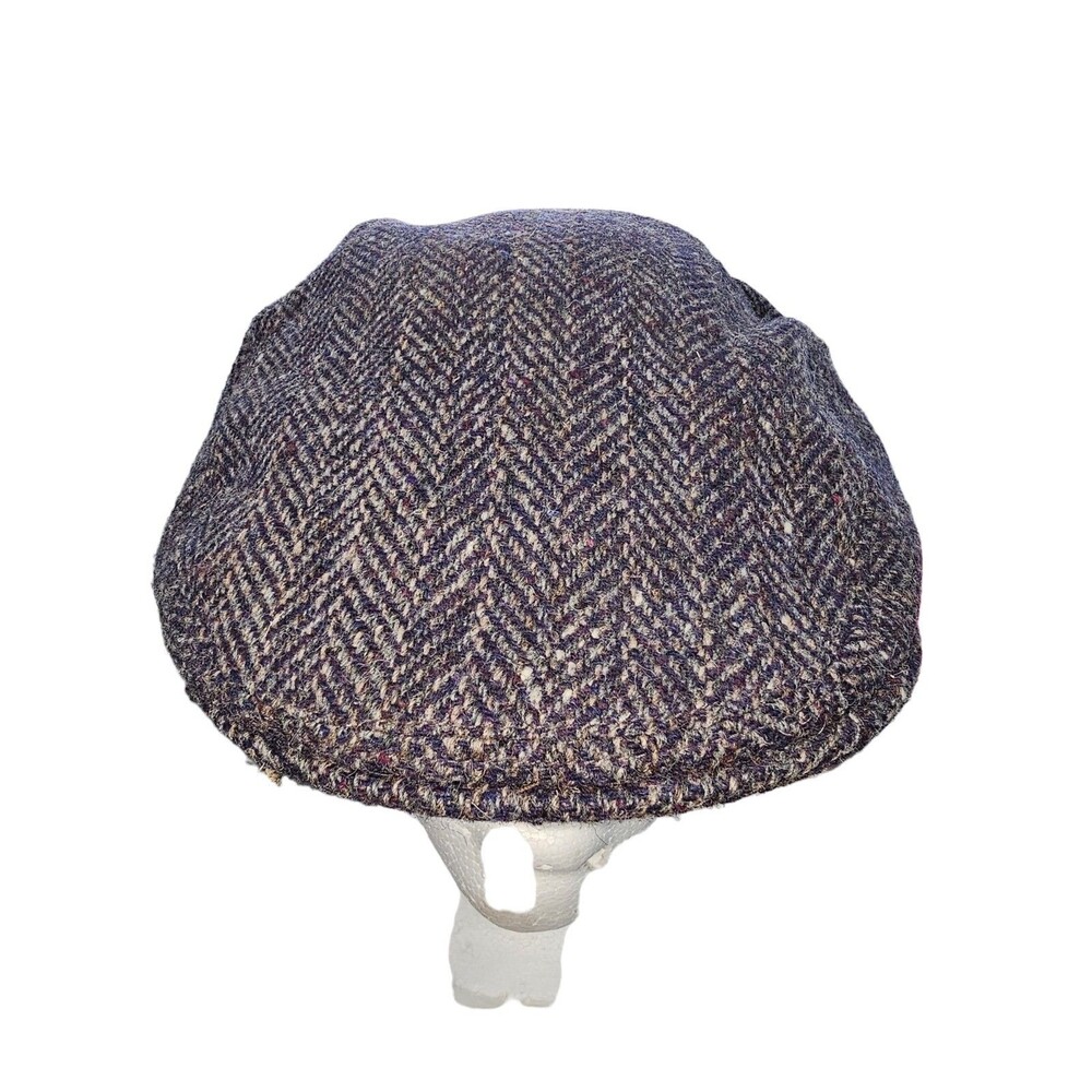 Cotswold Newsboy Cap Gloucestershire UK Wool Hat 7 3/8  Gray
